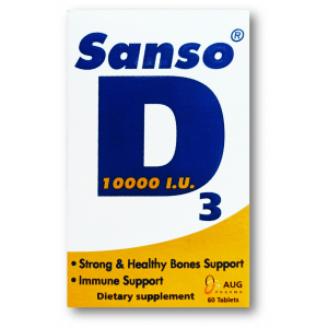 SANSO D3 VITAMIN D3 10000 IU ( CHOLECALCIFEROL ) 60 TABLETS